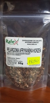 Pelargonia afrykańska korzeń