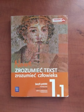 Nowe ZROZUMIEĆ TEKST zrozumieć człowieka 1.1