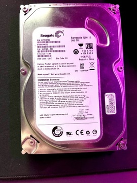 Seagate barracuda 7200.12 500gb