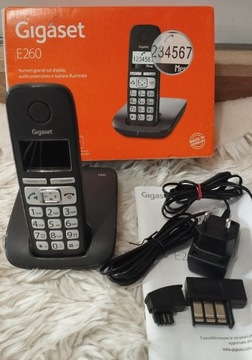 Telefon Gigaset E260 ,nowy, bezprzewodowy (573&nr)