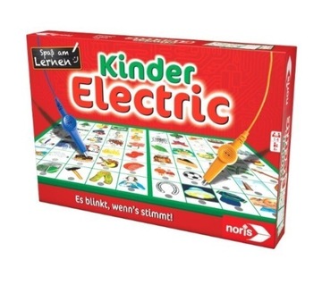 Gra planszowa zgadywanki  Kinder Electric (365#)