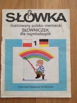 Słówka ilustrowany polsko -niemiecki słowniczek 