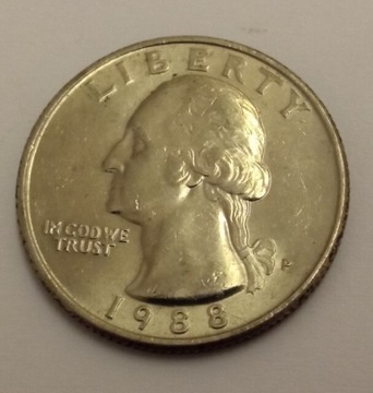 USA 1/4 dollara 1988