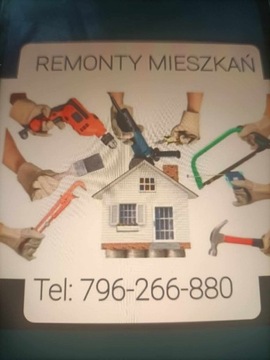 Remonty mieszkań, wykończenia wnętrz 