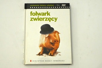 "Folwark zwierzęcy" - DVD + książka omówienie lekt