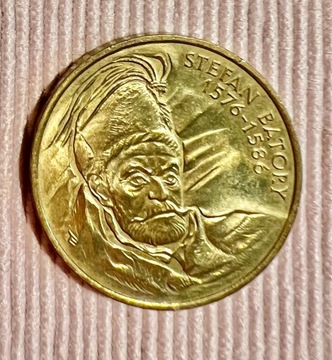 Moneta 2 złote Stefan Batory z 1997 roku