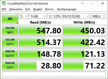 Dysk SSD 2,5" Goldenfir 360Gb, SATA III