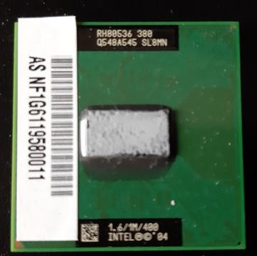 Procesor mobilny Intel Celeron M 380 1.6Ghz SL8MN