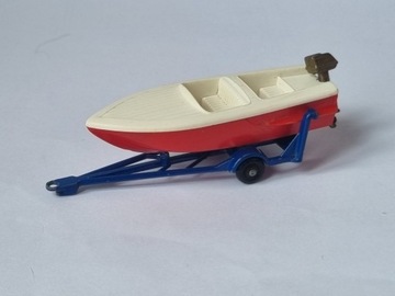 Matchbox Lesney - Sports Boat & Trailer 48B3