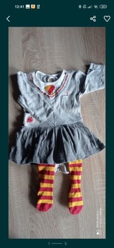 Harry Potter body sukienka mundurek Gryffindor