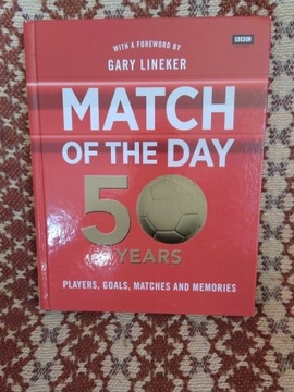 Match of The, Day, 50Years-ksiazka pilkarska