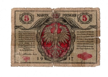 5 marek polskich 1916 SER. B
