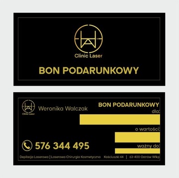 Projekt VOUCHERA | Bonu podarunkowego