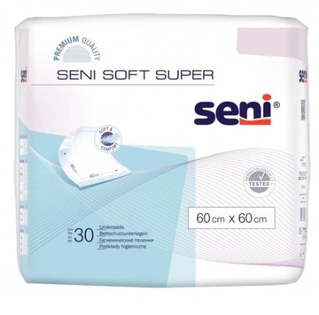 Podkłady seni soft super 60x60 30 szt