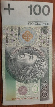 Banknot 100 zł z 1994 roku YL9043829