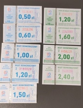 Bilety komunikacji miejskiej biała podlaska ZKM