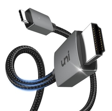 Kabel USB-C do HDMI 0.9m Uni UA11