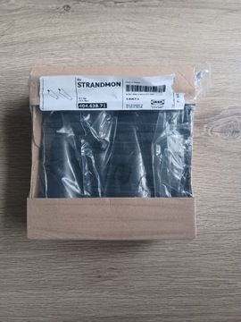 Nóżki Ikea Strandmon 4szt. Czarne