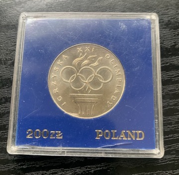 Polska 200 złotych, 1976 XXI Letnie Igrzyska