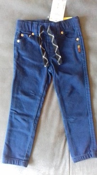 coccodrillo jeansy niebieskie rozm. 98 NOWE METKA