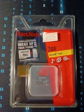 Karta pamięci SanDisk MicroSD 2 GB