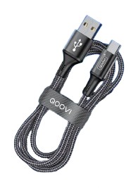 Kabel ładujący USB-USB typ C 1m