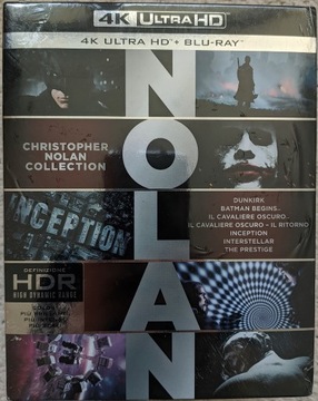Nolan - Kolekcja 7 filmów 4k UHD Blu-Ray [PL]