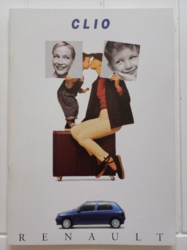 Prospekt Renault Clio. 1994r UNIKAT