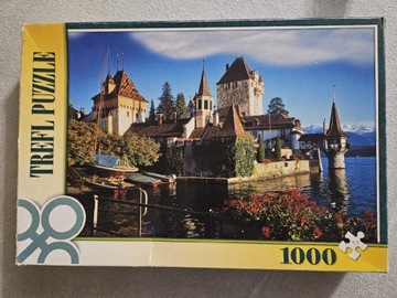 Trefl puzzle 1000 kompletne Zamek Oberhofen