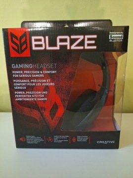 Słuchawki CREATIVE Sound Blaster Blaze Czarny