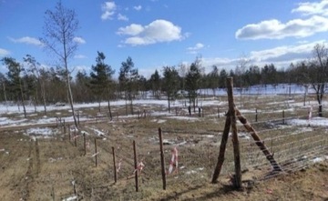 Ogrodzenie leśne, ogrodzenie budowlane/tymczasowe 