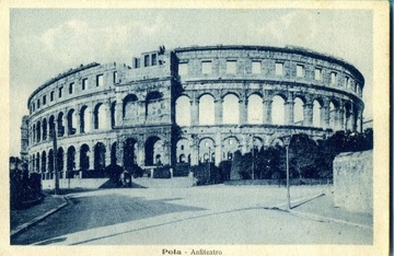 Pola, Anfiteatro, Pula. Chorwacja 1928