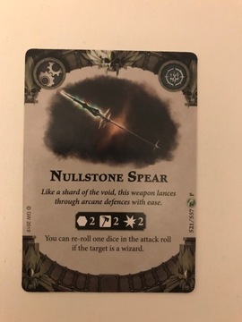 Wh Underworlds Nullstone Spear altern. karta