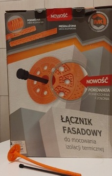 Łącznik izolacji termicznej 90mm 500szt Mag-Krak