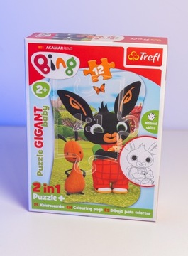 Puzzle Trefl Gigant 12 elementów - BING