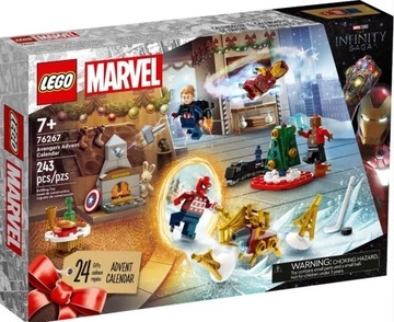 LEGO Marvel Avangers Kalendarz adwentowy 76267