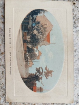 Gruss aus Dohna bahnhof 1900 r