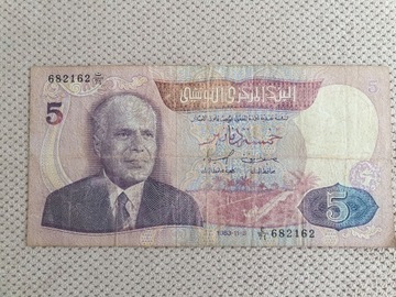 Tunezja 5 Dinars