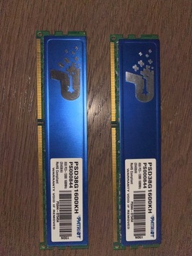 Pamięć RAM Patriot DDR3 8 GB 1600