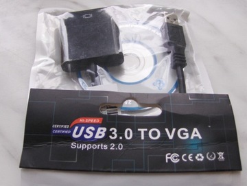 USB 3 -VGA PrzejscieMonitora