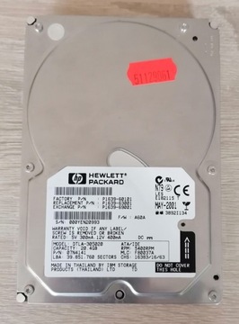 Dysk Twardy ATA/ IDE 20GB HP