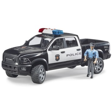 Bruder 02505 Policja Dodge + policjant nr 403
