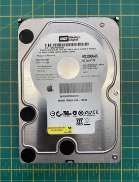 Dysk twardy HDD 320GB WD3200AAJS Apple