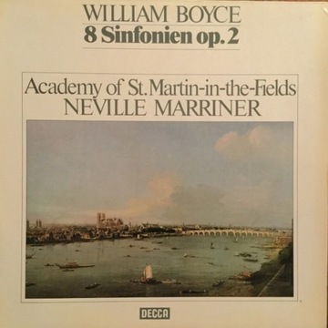 William Boyce - 8 Sinfonien Op. 2 (Marriner) EX+/NM+