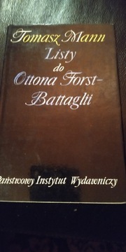 Tomasz Mann Listy do Ottona po polsku i niemiecku