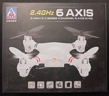 Dron Copter Ao Se Ma Toys model  CG022 biały