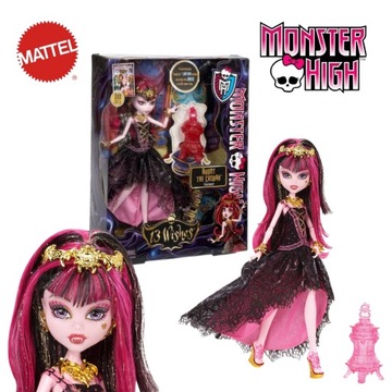 Monster High DRACULAURA 13 Życzeń Wishes lalka