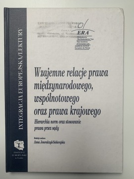 wzajemne relacje prawa międzynarodowego