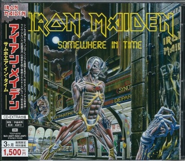 CD Iron Maiden – Somewhere In Time (Japan 2006)