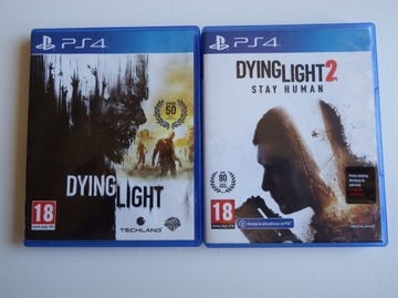 DYING LIGHT 1 + Dying Light 2 PS4 ! KOMPLET 2 części !